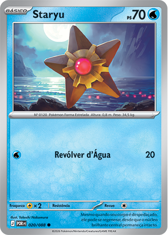 Staryu (020/088) - Normal - Equilíbrio Perfeito