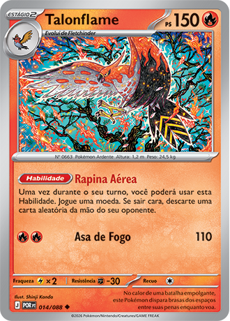 Talonflame (014/088) - Normal - Equilíbrio Perfeito