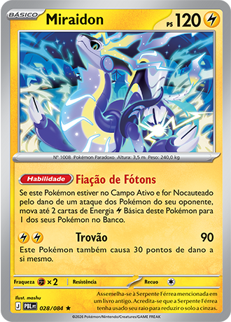 Miraidon (028/084) - Foil- Escuridão Absoluta