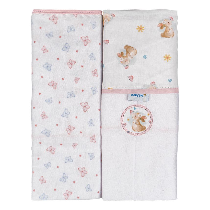 Mantas Flaneladas Coelha Rosa