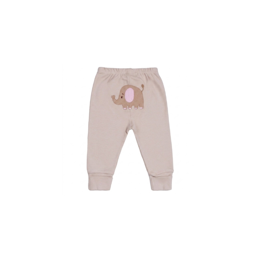 Conjunto Liso com Bordado Suedine Menina Safari Tam P