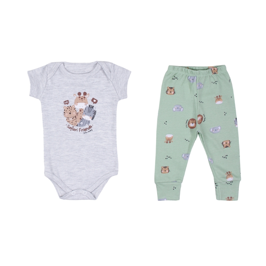 Conjunto Suedine Menino Safari Tam P