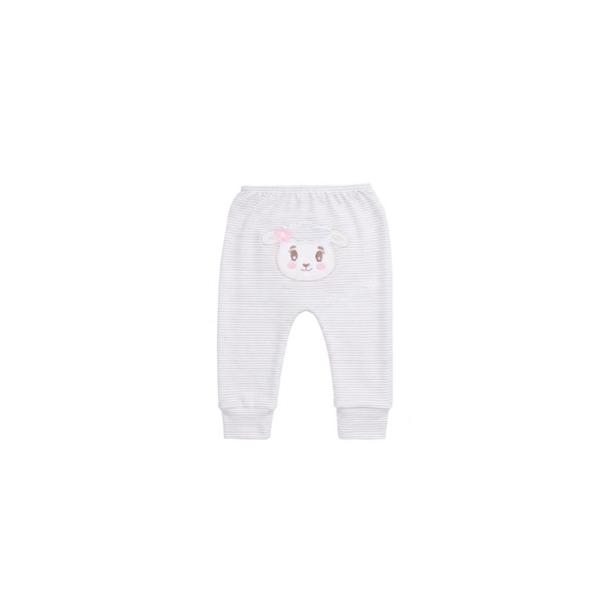 Conjunto com Bordado Suedine Menina Ovelha Tam M