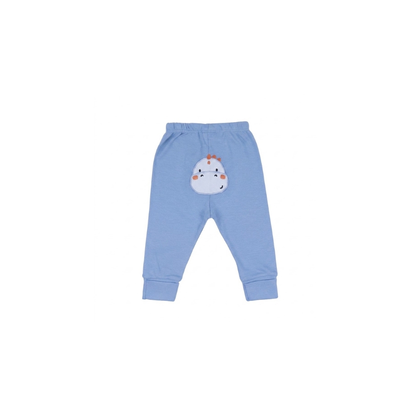 Conjunto com Bordado Suedine Menino Dino Tam M