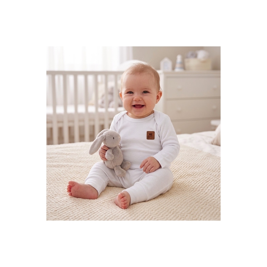 Conjunto Liso Algodão Pima Branco Tam G