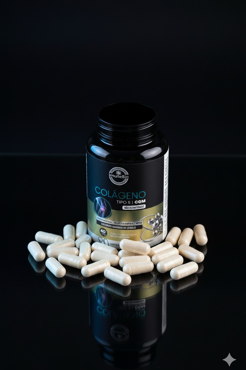 KIT 1 Ômega 3 A-Z - 20 Vitaminas e Minerais + EPA DHA + 1 Colágeno Tipo 2 + CGM