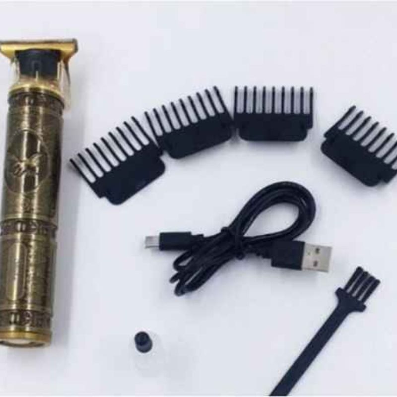 Kit massageador elétrico com escova e pente, forte e portátil