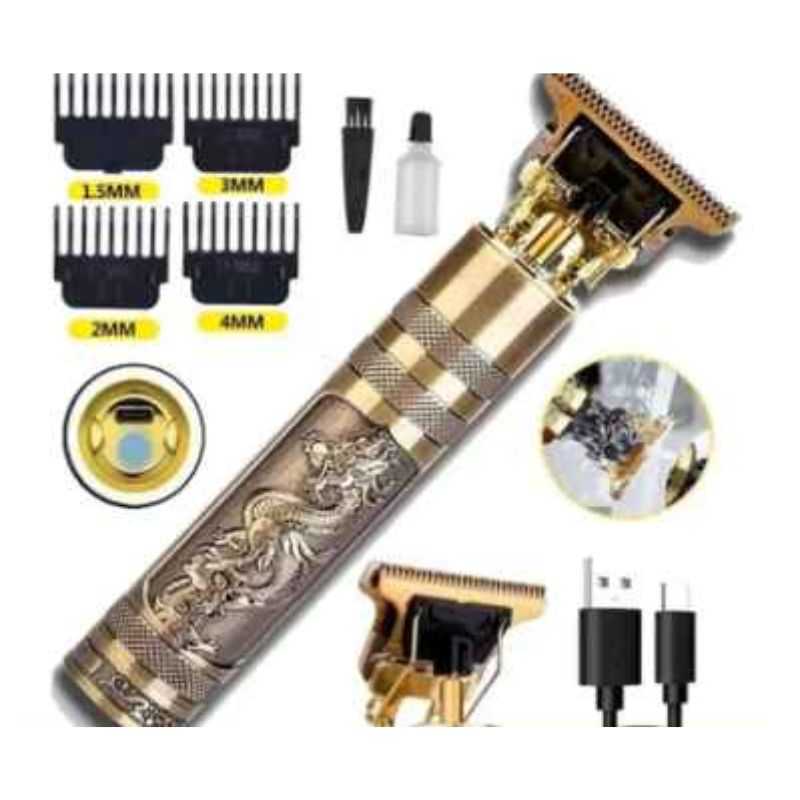 Kit massageador elétrico com escova e pente, forte e portátil