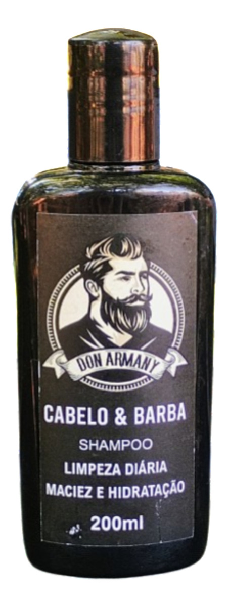 Kit Don Armany Para Barba Shampoo, Balm E Óleo Milion
