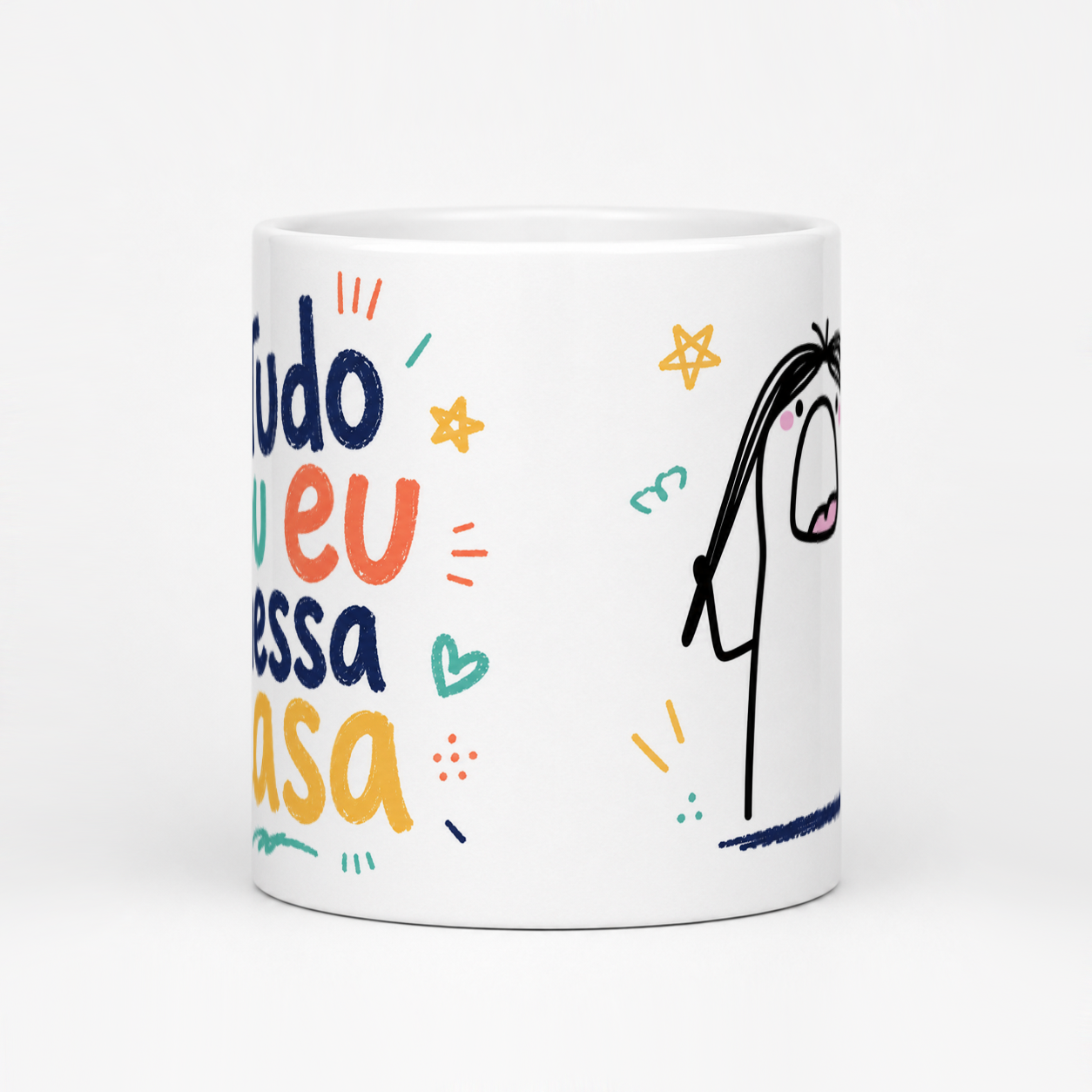 Caneca Flork – Tudo Sou Eu Nessa Casa