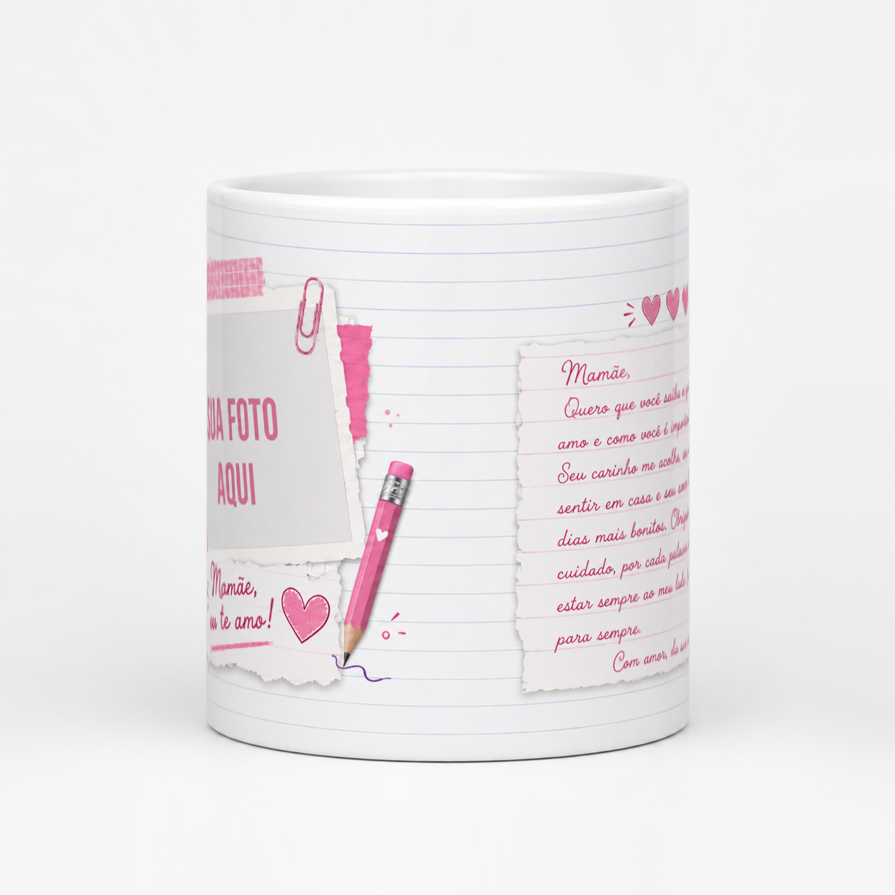 Caneca Dia das Mães – Mãe de Menina