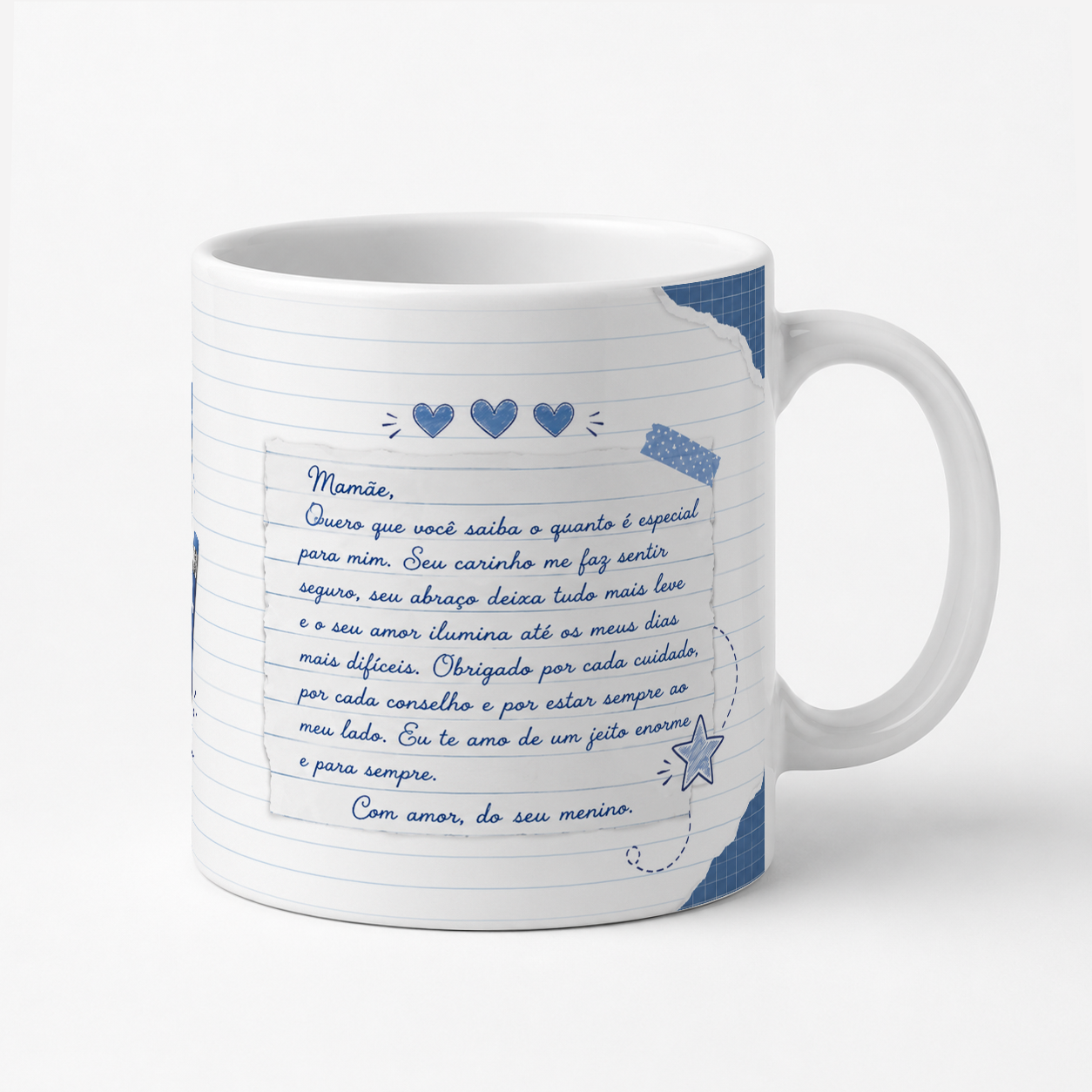 Caneca Dia das Mães – Mãe de Menino