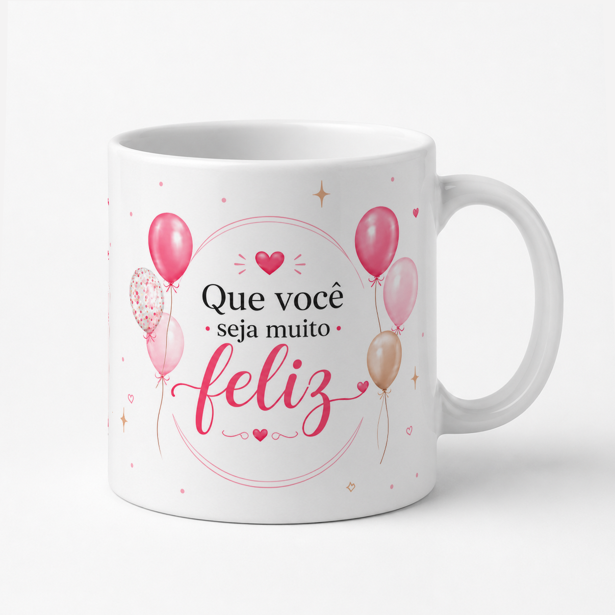 Caneca Feliz Aniversário – Feminina