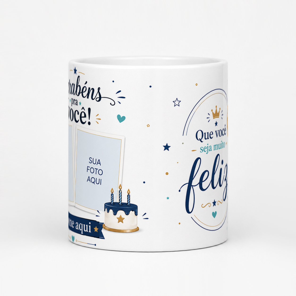 Caneca Feliz Aniversário – Masculina