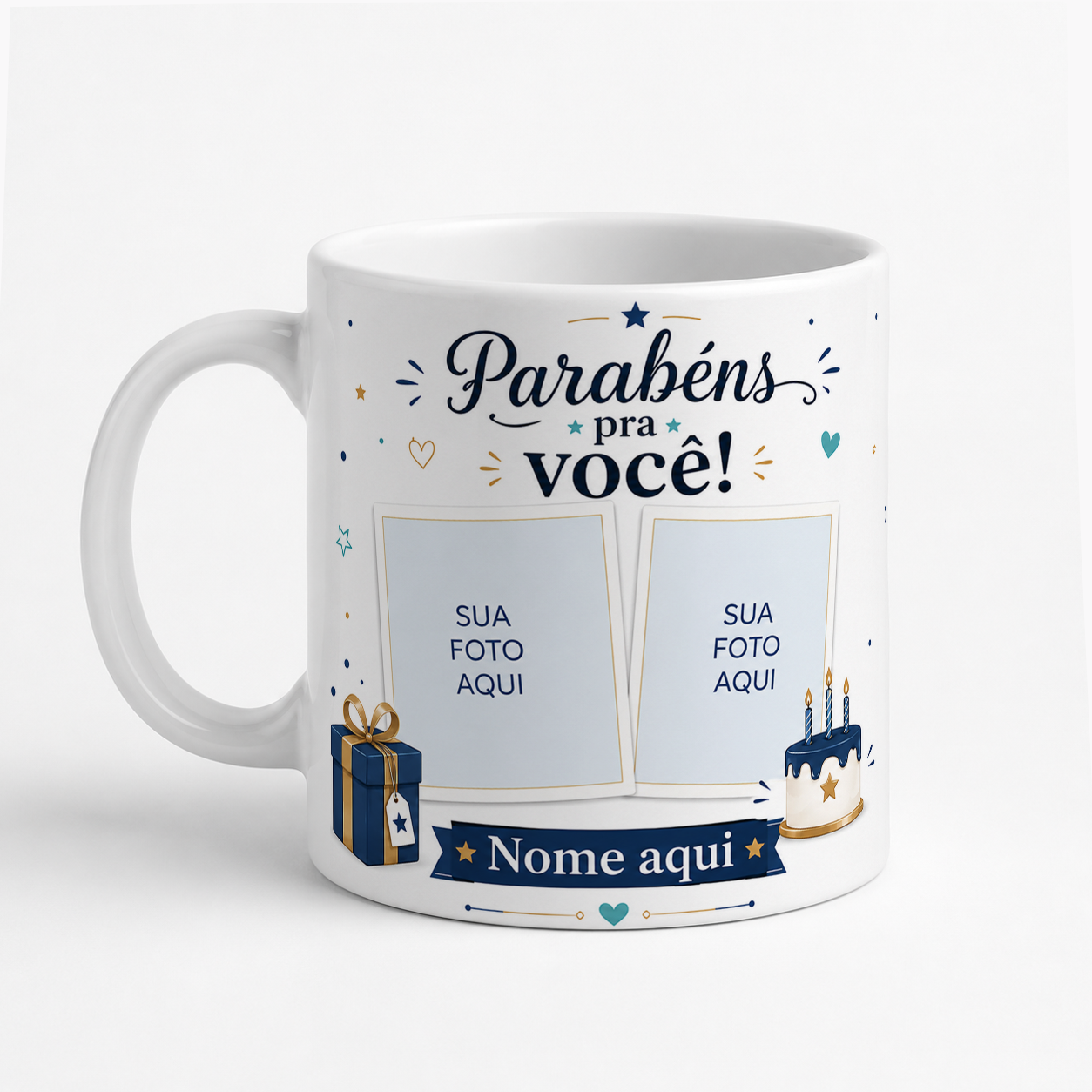Caneca Feliz Aniversário – Masculina