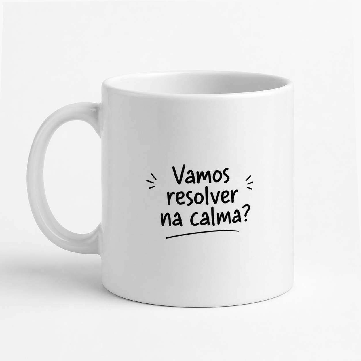 Caneca Flork – Vamos Resolver na Calma?