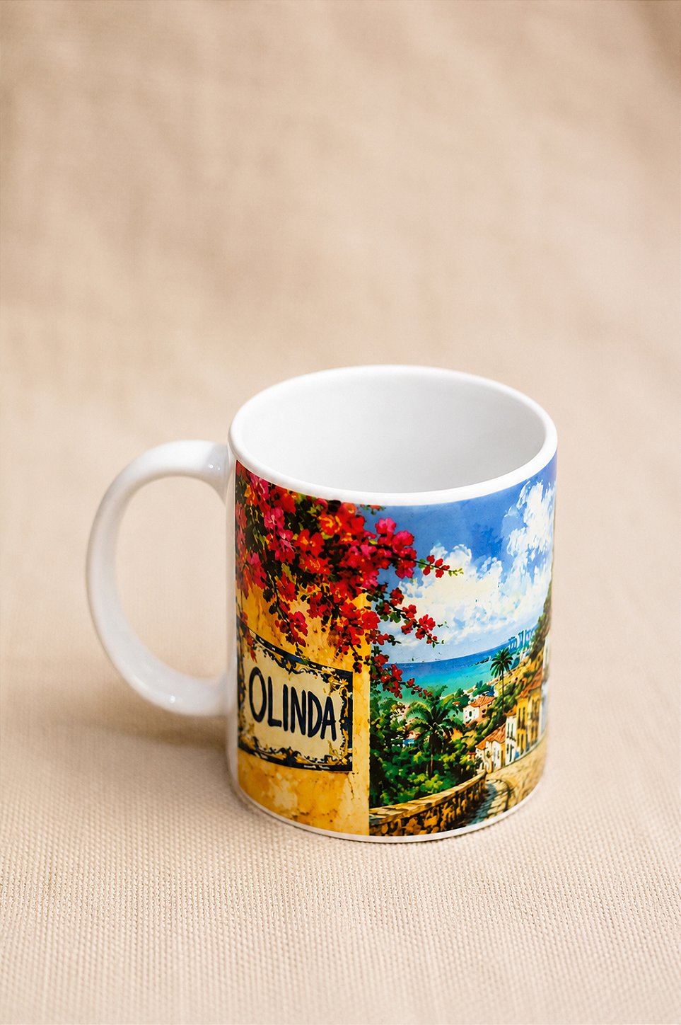 Caneca Olinda 330ml Cerâmica