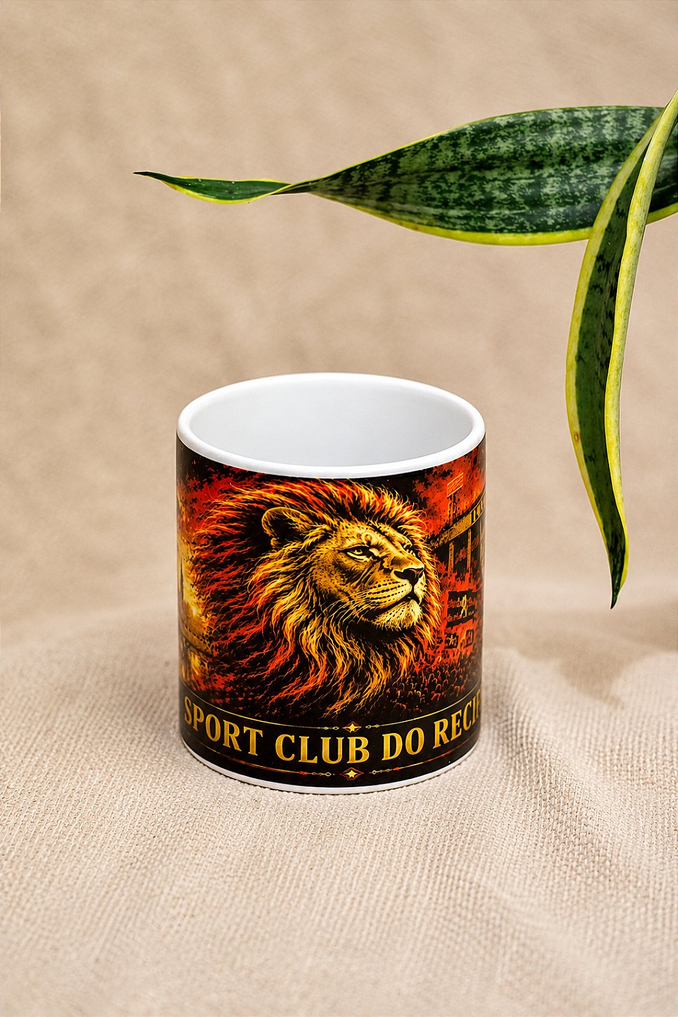 Caneca Sport 330 ml Cerâmica Arte Exclusiva