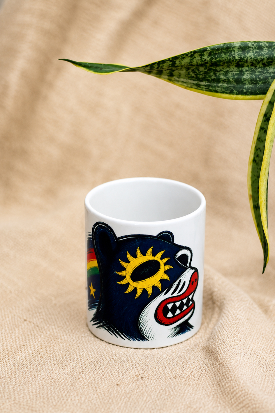 Caneca La Ursa Pernambucana 330 ml Cerâmica