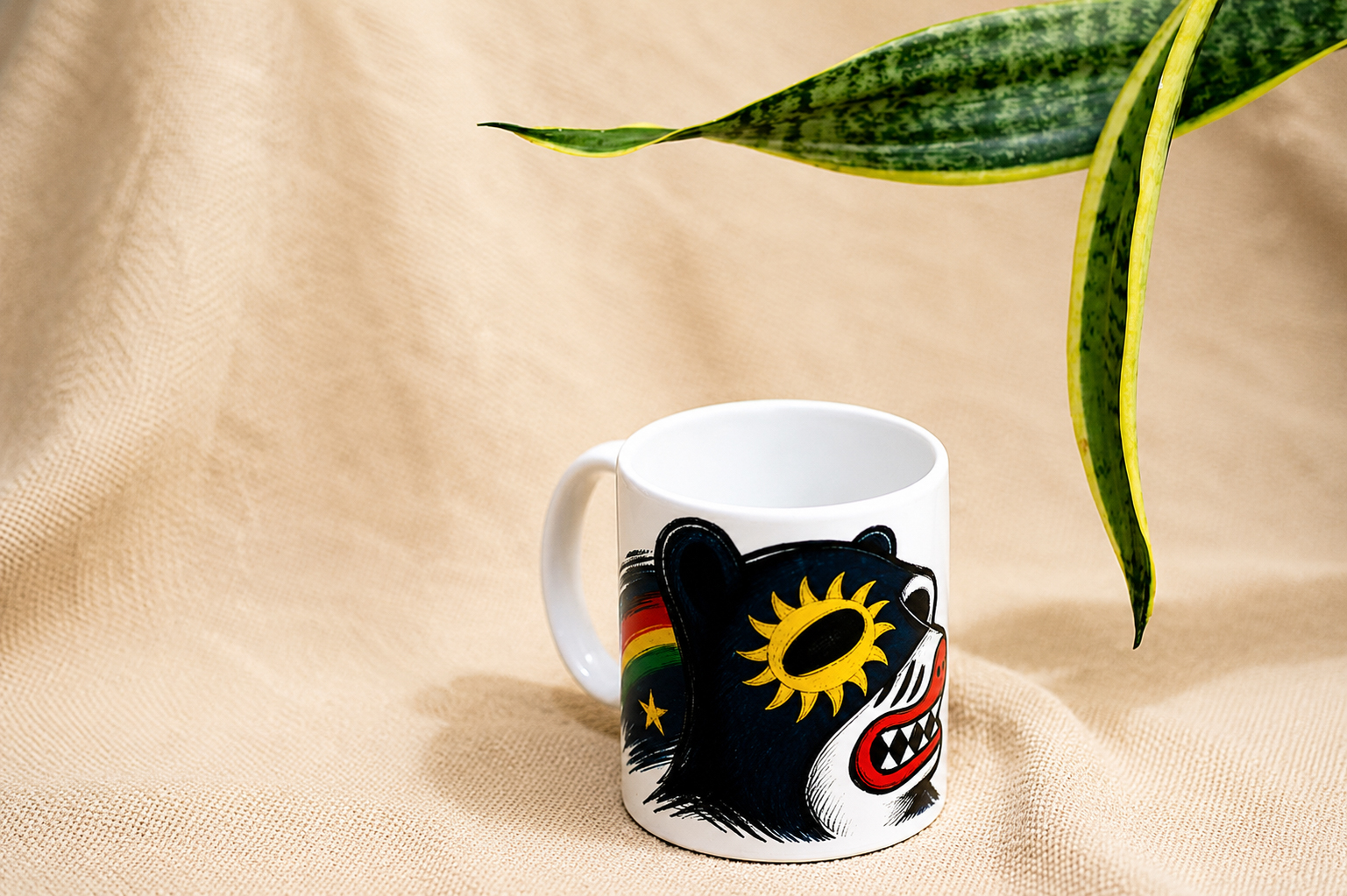Caneca La Ursa Pernambucana 330 ml Cerâmica