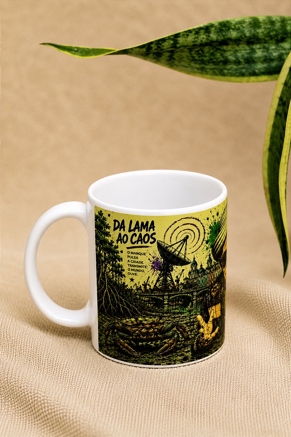 Caneca do Chico Science em Cerâmica 330ml