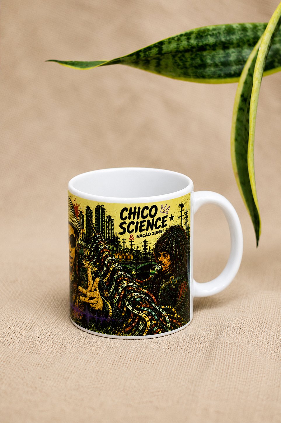 Caneca do Chico Science em Cerâmica 330ml