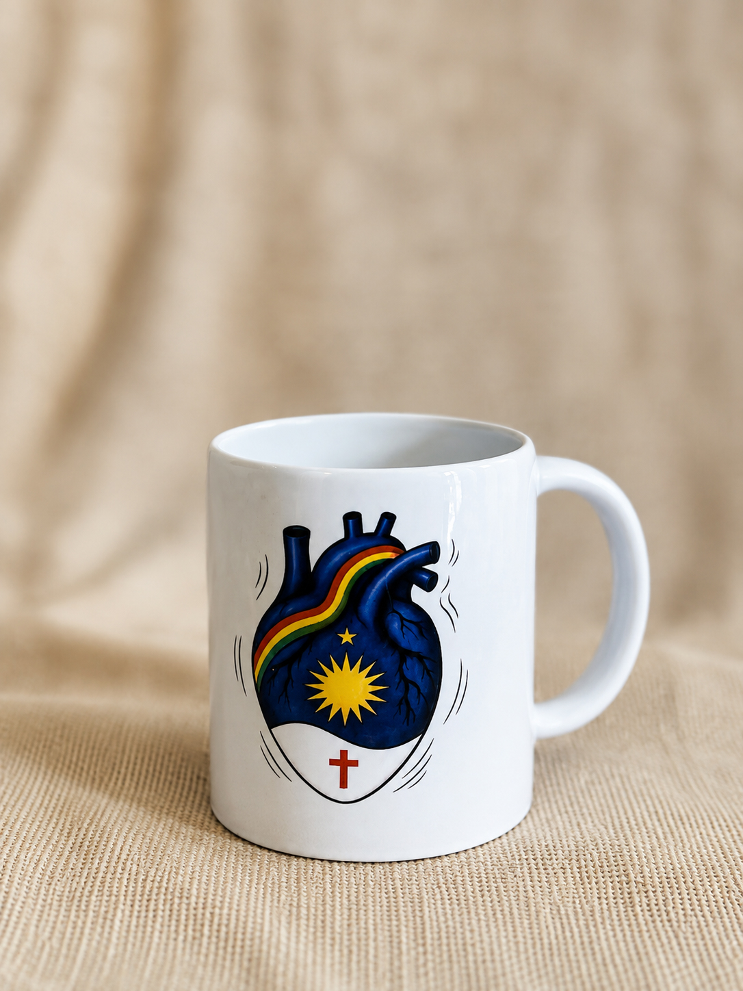 Caneca Pernambuco Imortal de Cerâmica 330 ml