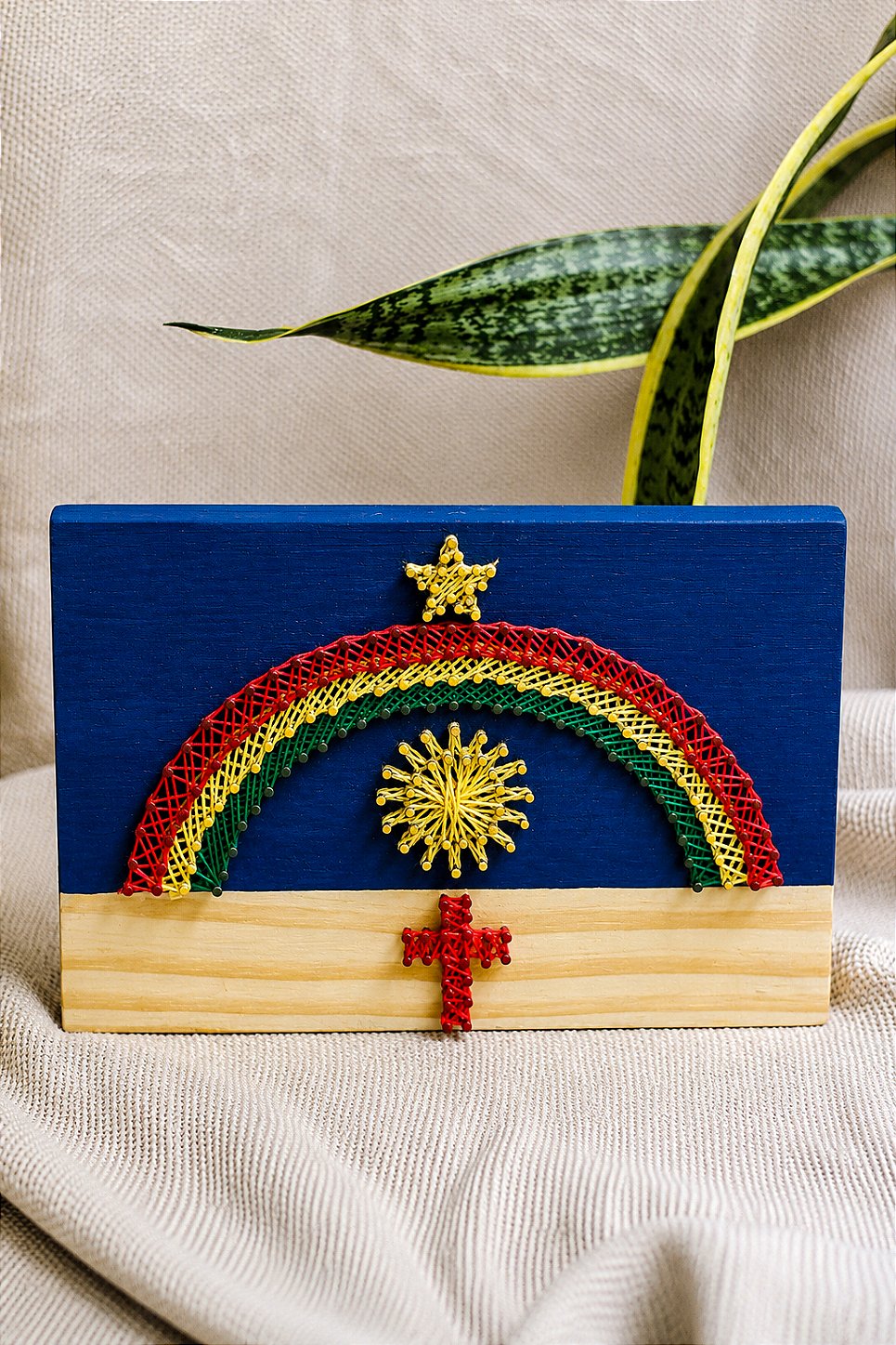 Quadro Bandeira de Pernambuco String Art