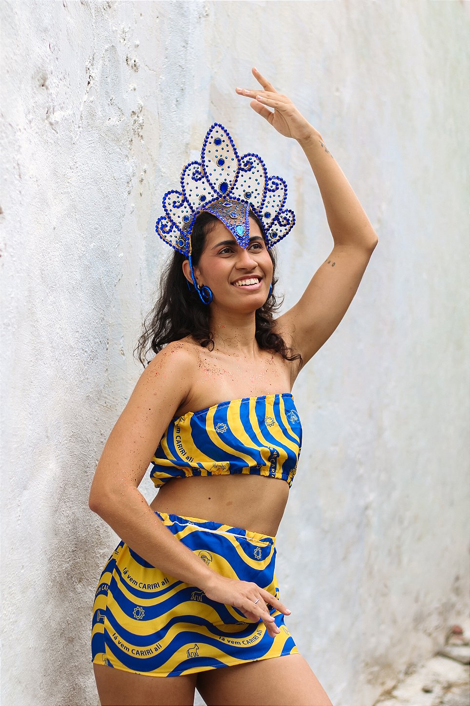 Conjunto Top + Saia Cariri