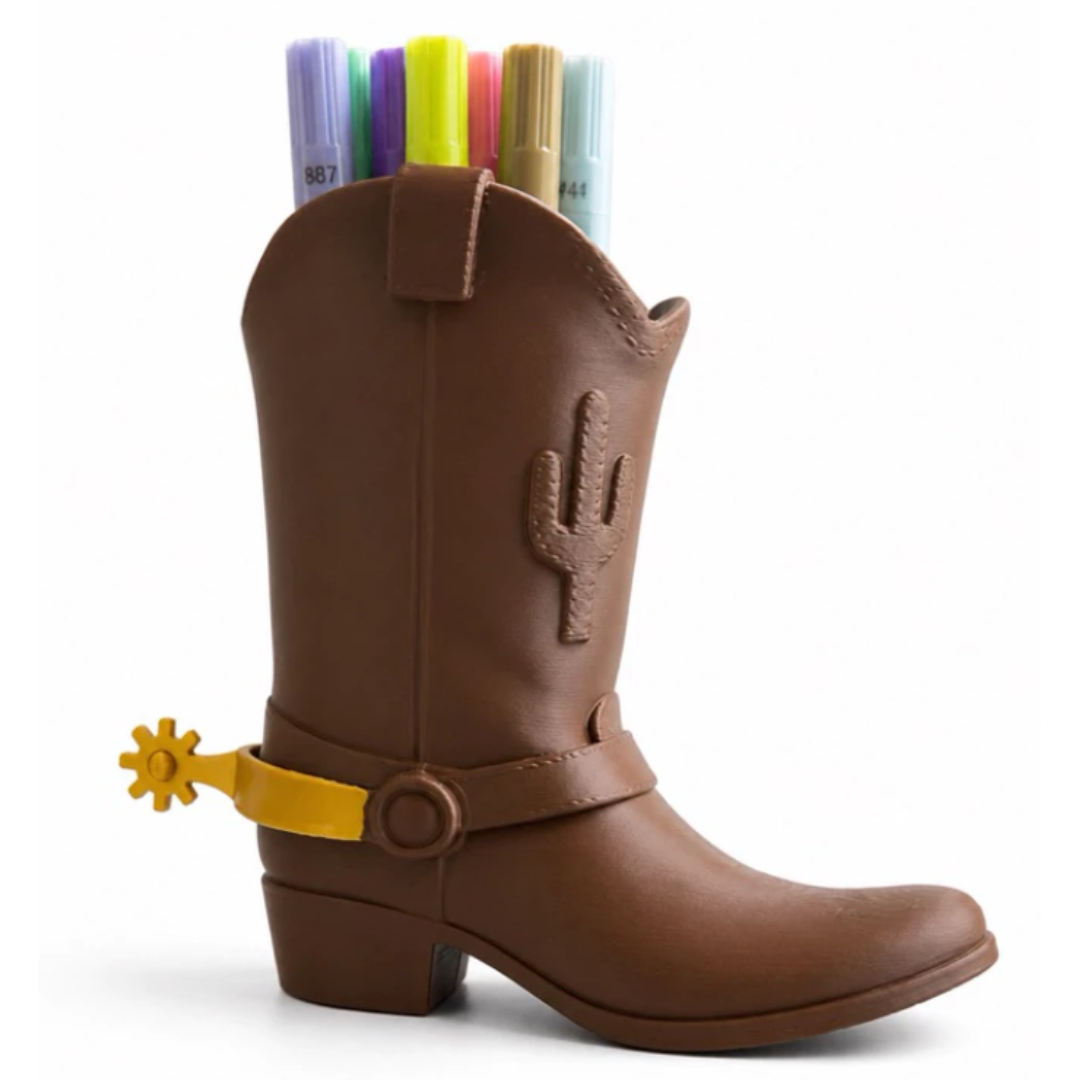 Porta-Canetas Bota Cowboy Woody