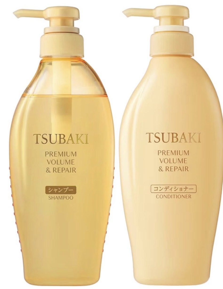 Kit shampoo e condicionador Tsubaki Premium Volume & Repair