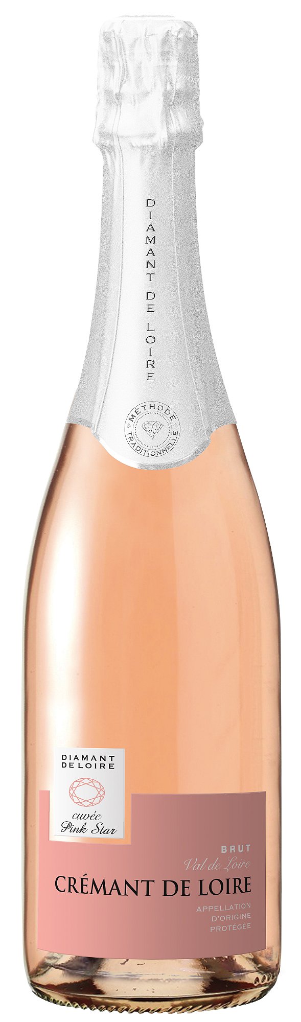 VFR CREMANT DE LOIRE CUVEE PINK STAR BRUT ROSE ESP750