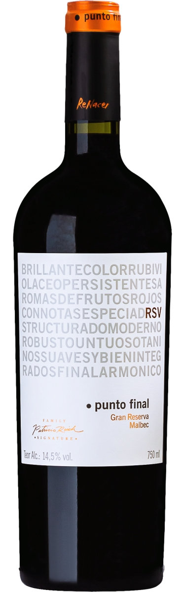 VAR RENACER PUNTO FINAL GRAN RESERVA MALBEC TT750