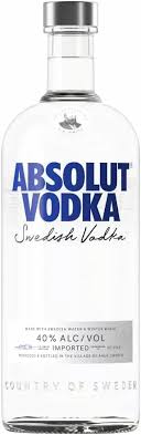VODKA ABSOLUT 1L