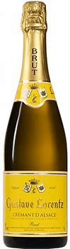 VFR GUSTAVE LORENTZ CREMANT D'ALSACE BRUT ESP750