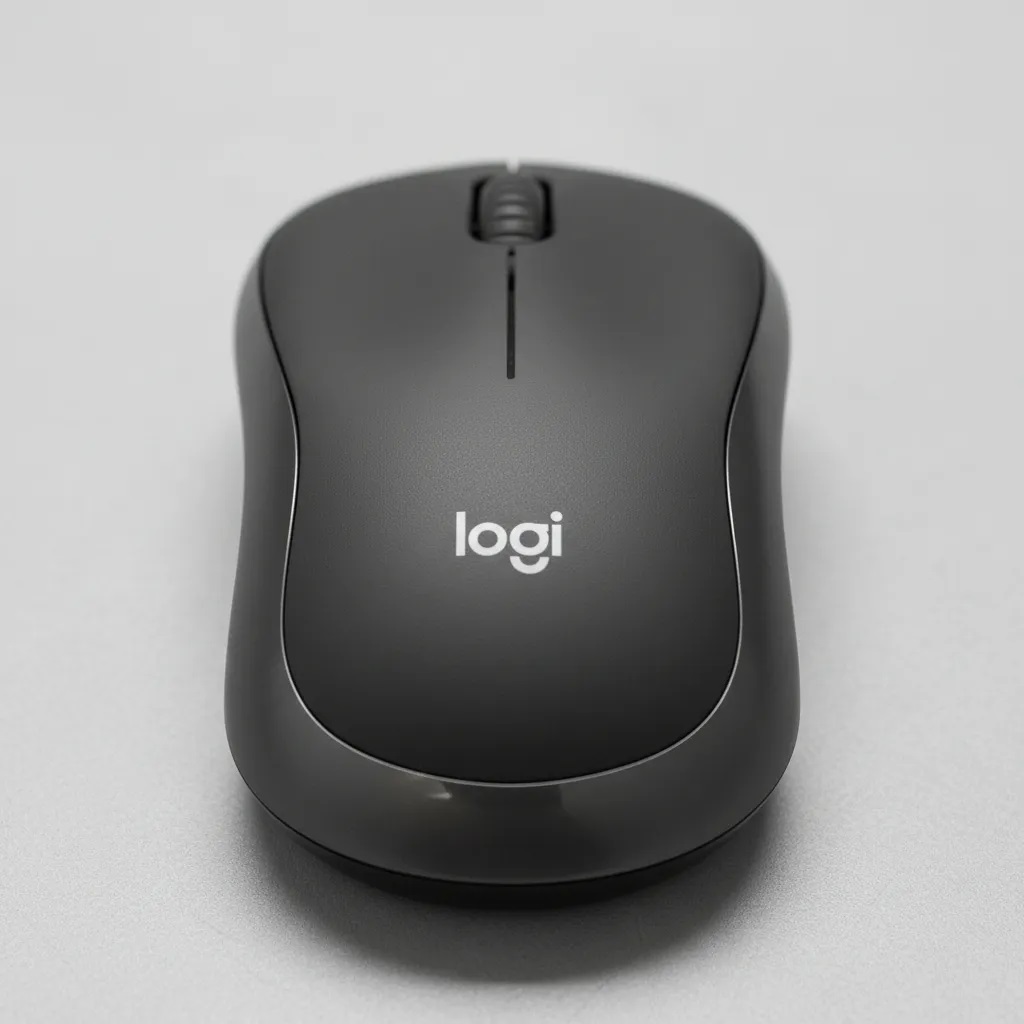 Mouse sem Fio Logitech M220 Silent Silencioso Preto 1000 DPI