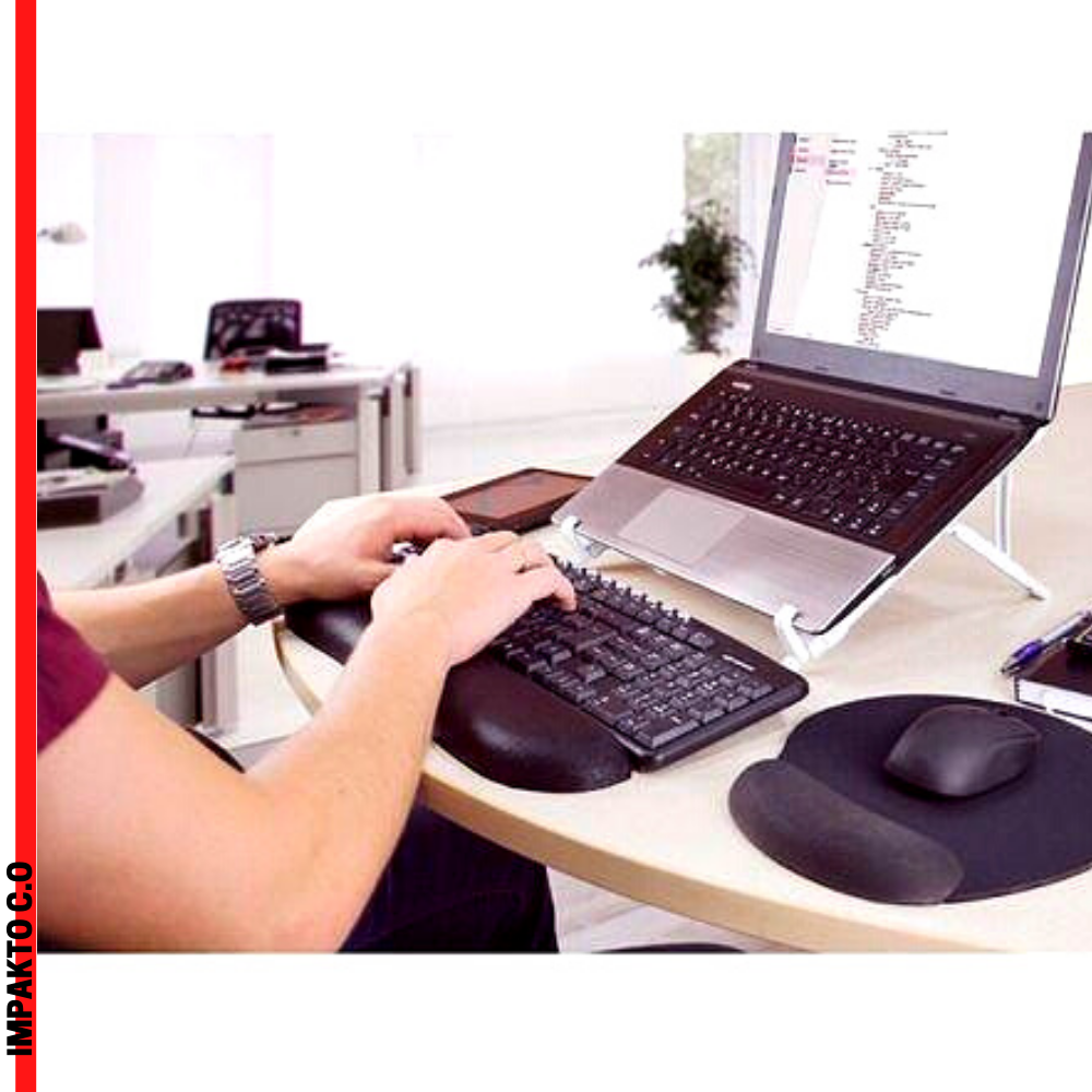 Suporte de Notebook Reliza Branco 6 regulagens