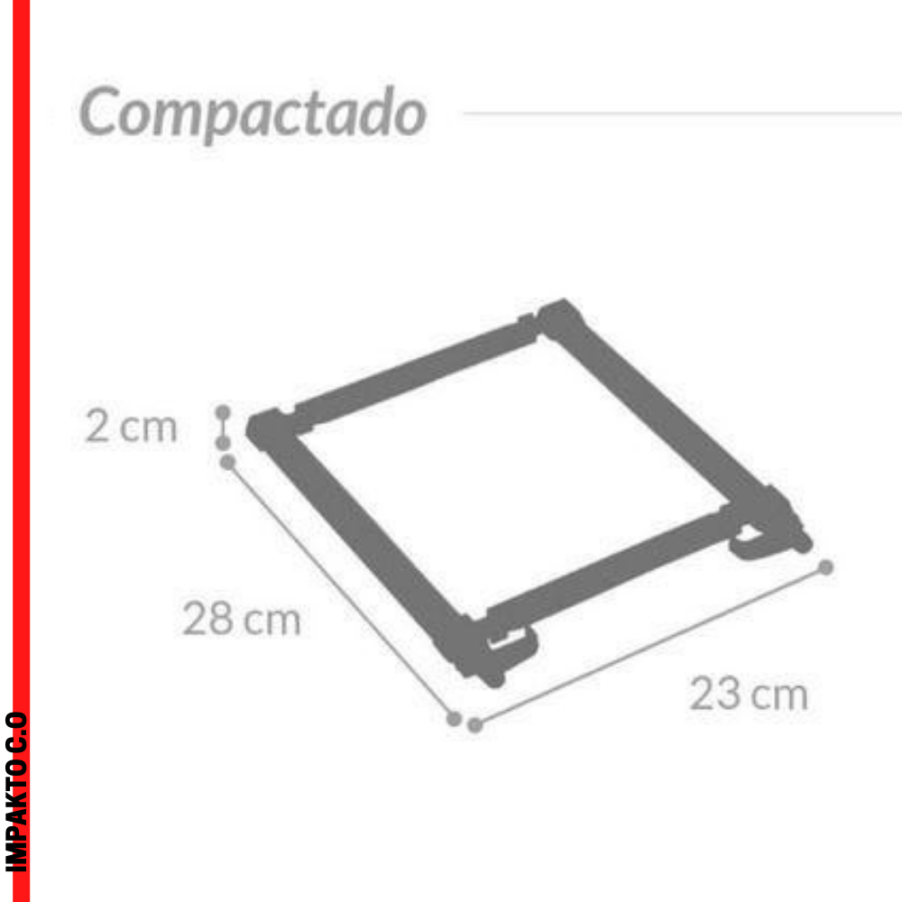 Suporte de Notebook Reliza Branco 6 regulagens
