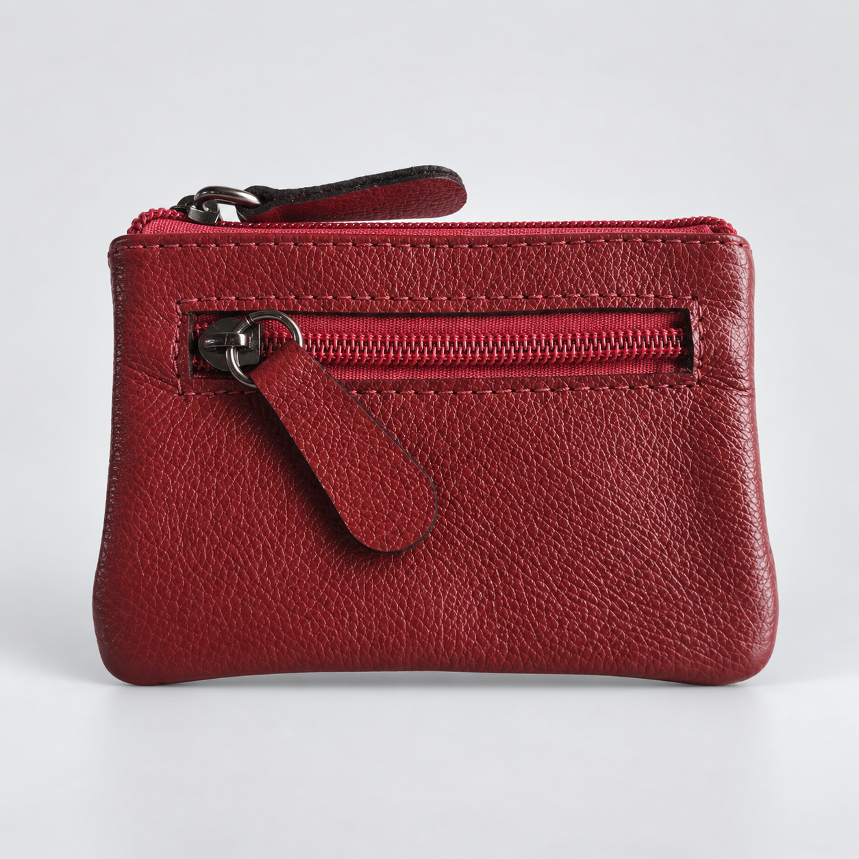 Bolsinha de Couro Mini Slim em Couro Legítimo