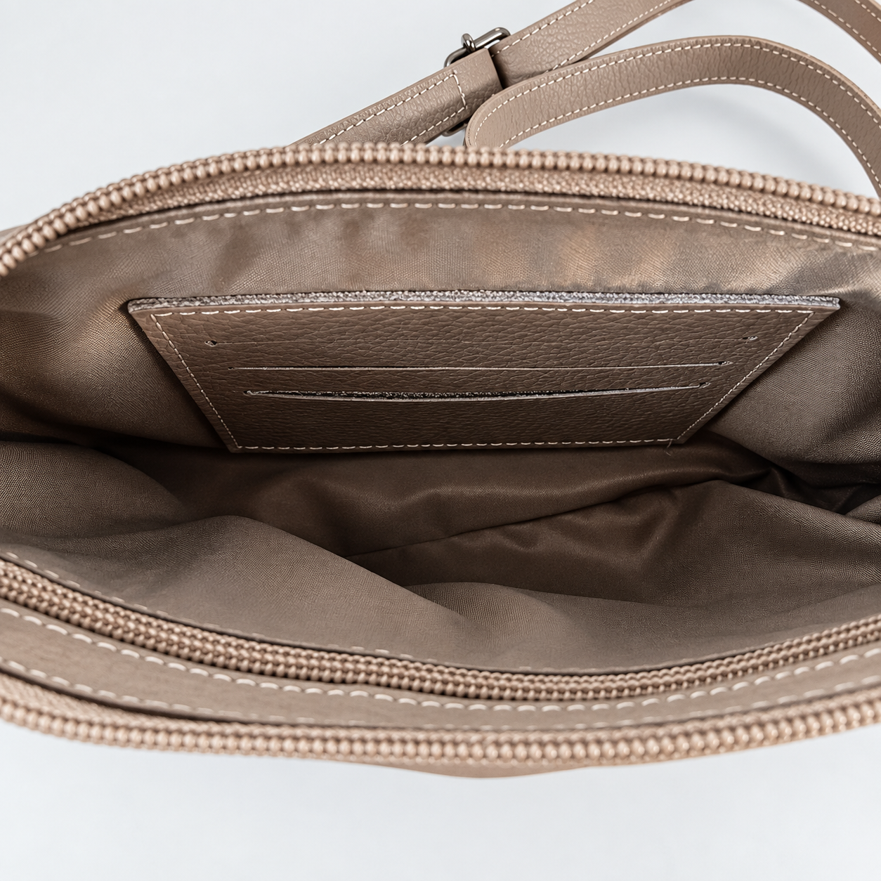 Bolsa Baguete Social em Couro Legítimo
