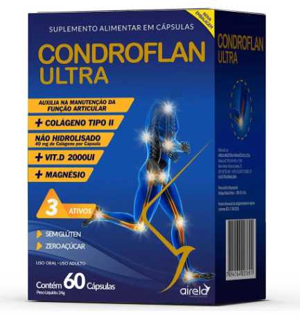 CONDROFLAN ULTRA (COLAGENO TIPO II) CPS C/60 - AIRELA