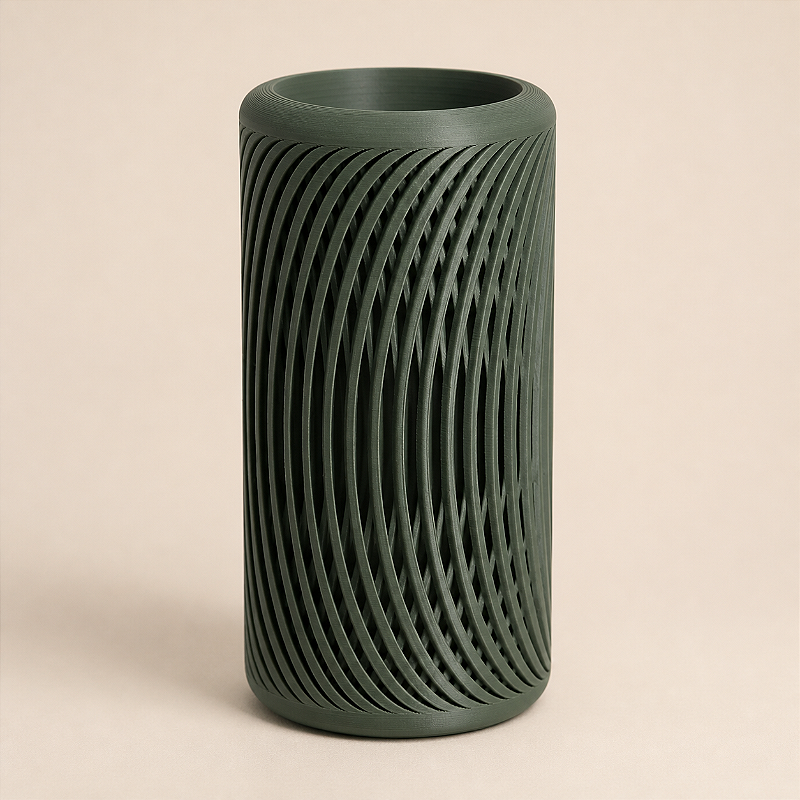 Twysta | Vaso Torcido Alto e Estreito Criandê