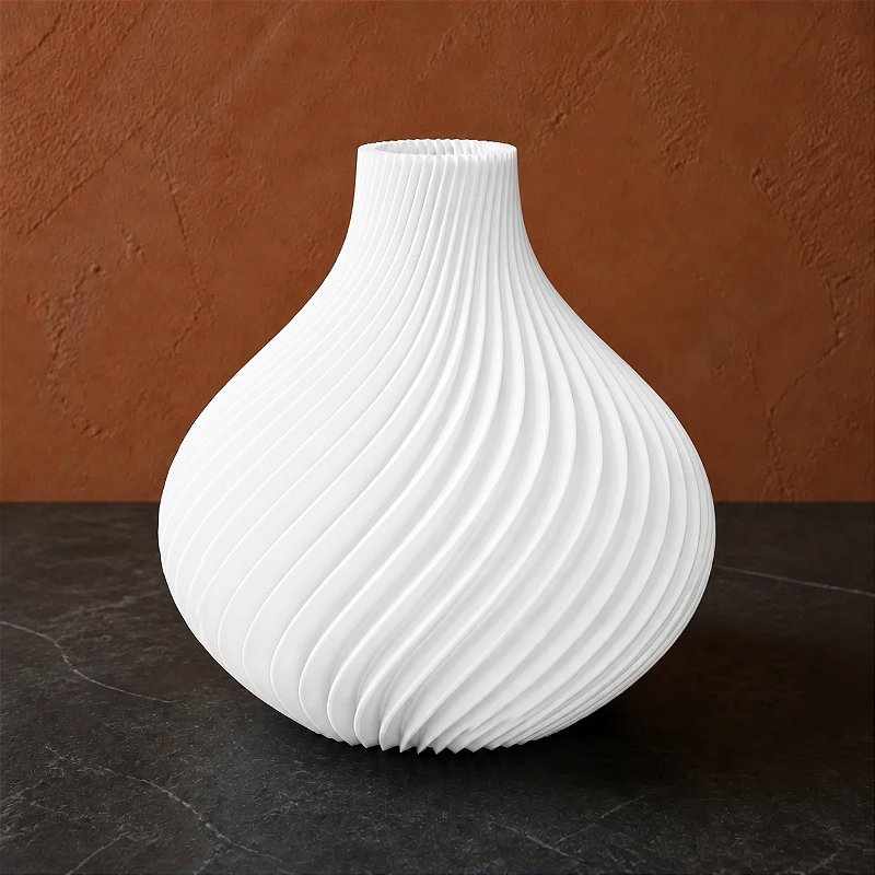 Criandê Vaso Zen | Espiral Paramétrica de Curva Contínua