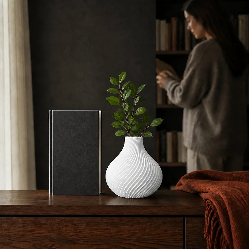 Criandê Vaso Zen | Espiral Paramétrica de Curva Contínua