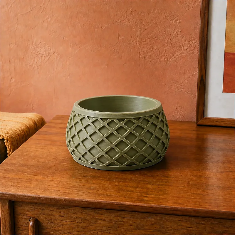 X Planter | Vaso Geométrico Vazado para Plantas Criandê
