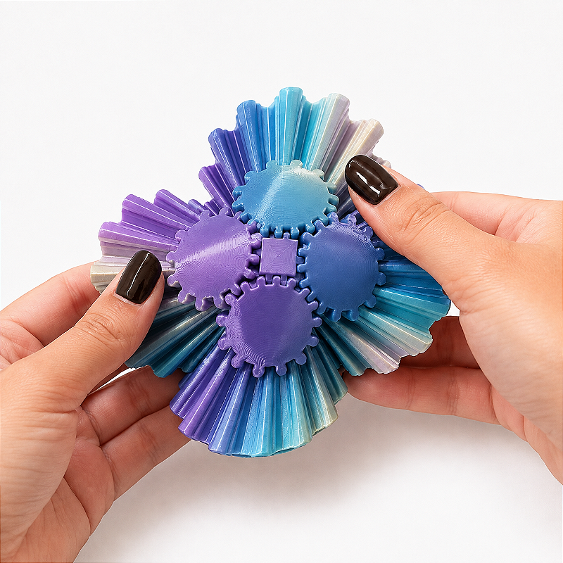 Orbi Flow | Gear Ball Sensorial de Engrenagens Articuladas Criandê