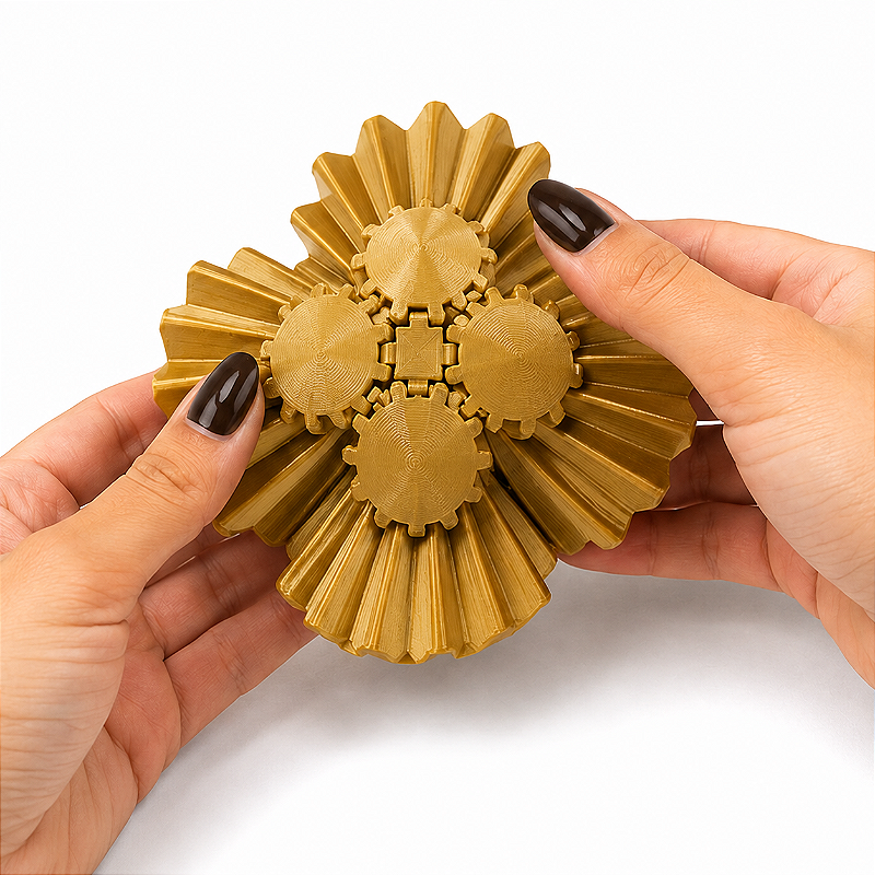 Orbi Flow | Gear Ball Sensorial de Engrenagens Articuladas Criandê
