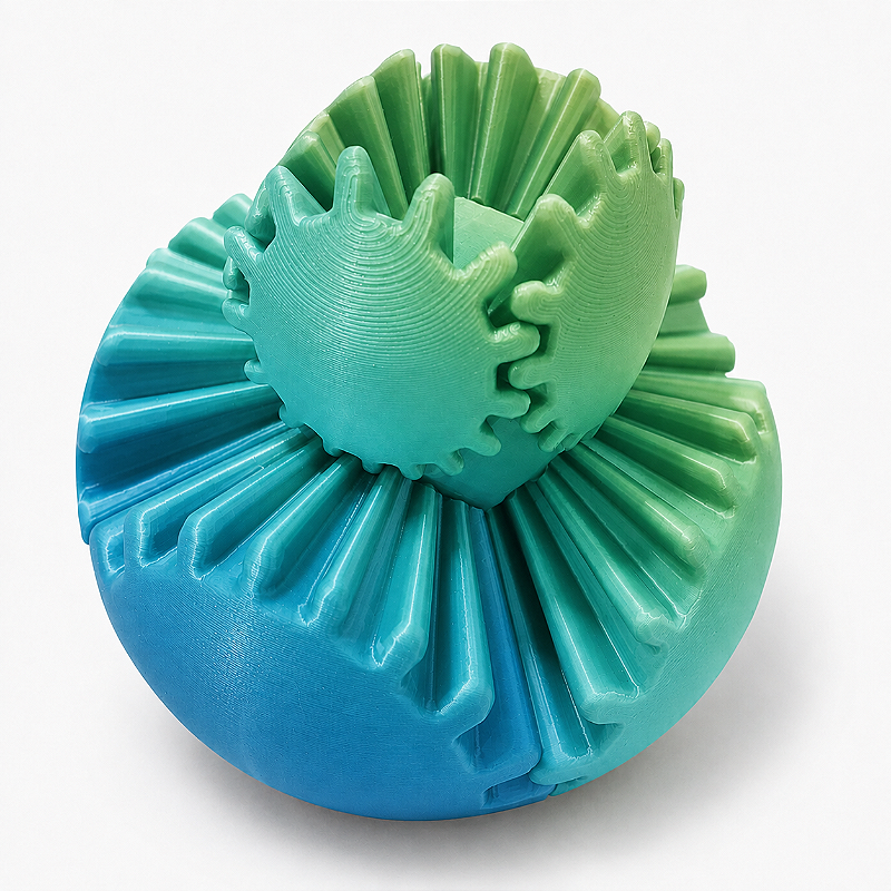 Orbi Flow | Gear Ball Sensorial de Engrenagens Articuladas Criandê