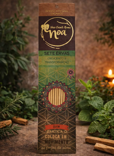 INCENSO SETE ERVAS ORGÂNICO