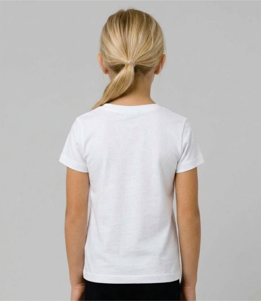 Camiseta Infantil Branca